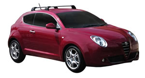 Alfa Romeo Mito roof racks vehicle image